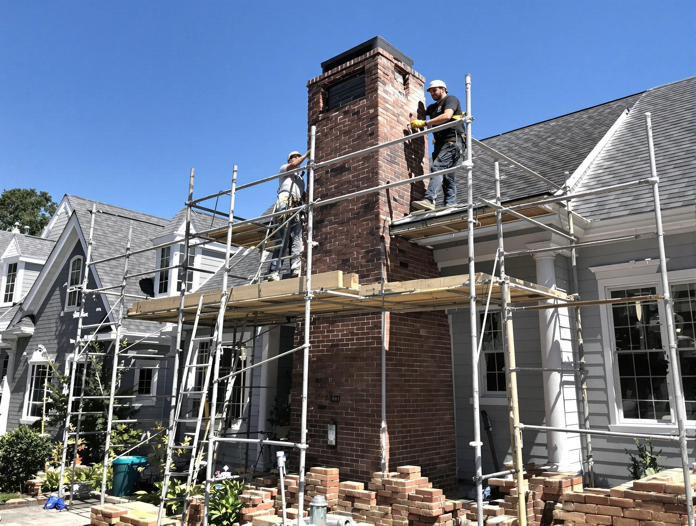 Chimney Rebuilding in Rockwood