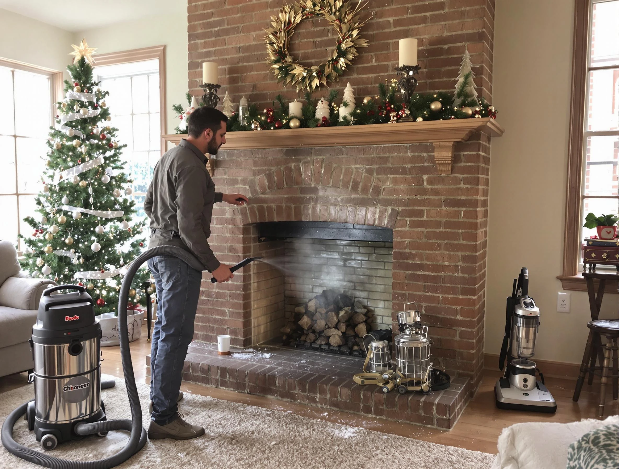 Fireplace Cleaning in Rockwood